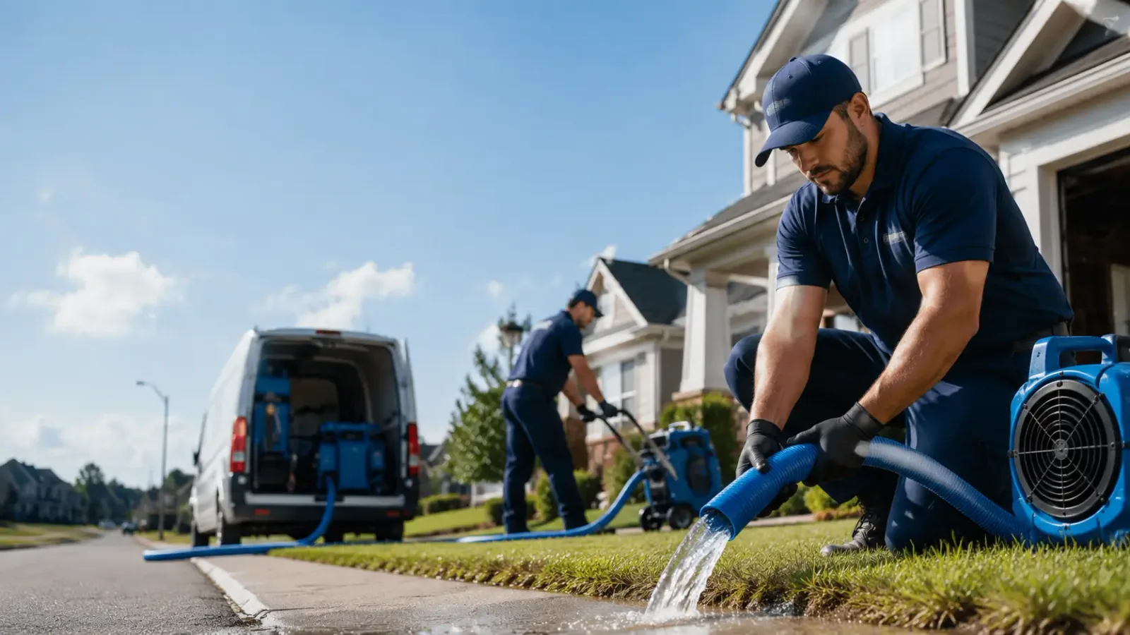 Flood Damage Restoration in Prague, OK
